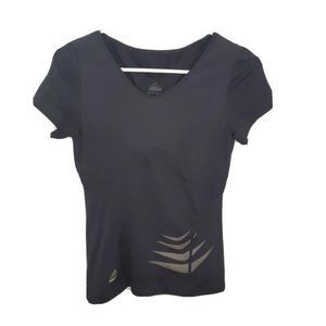 Adidas Techfit Sample Top Black Gold XS? Read.